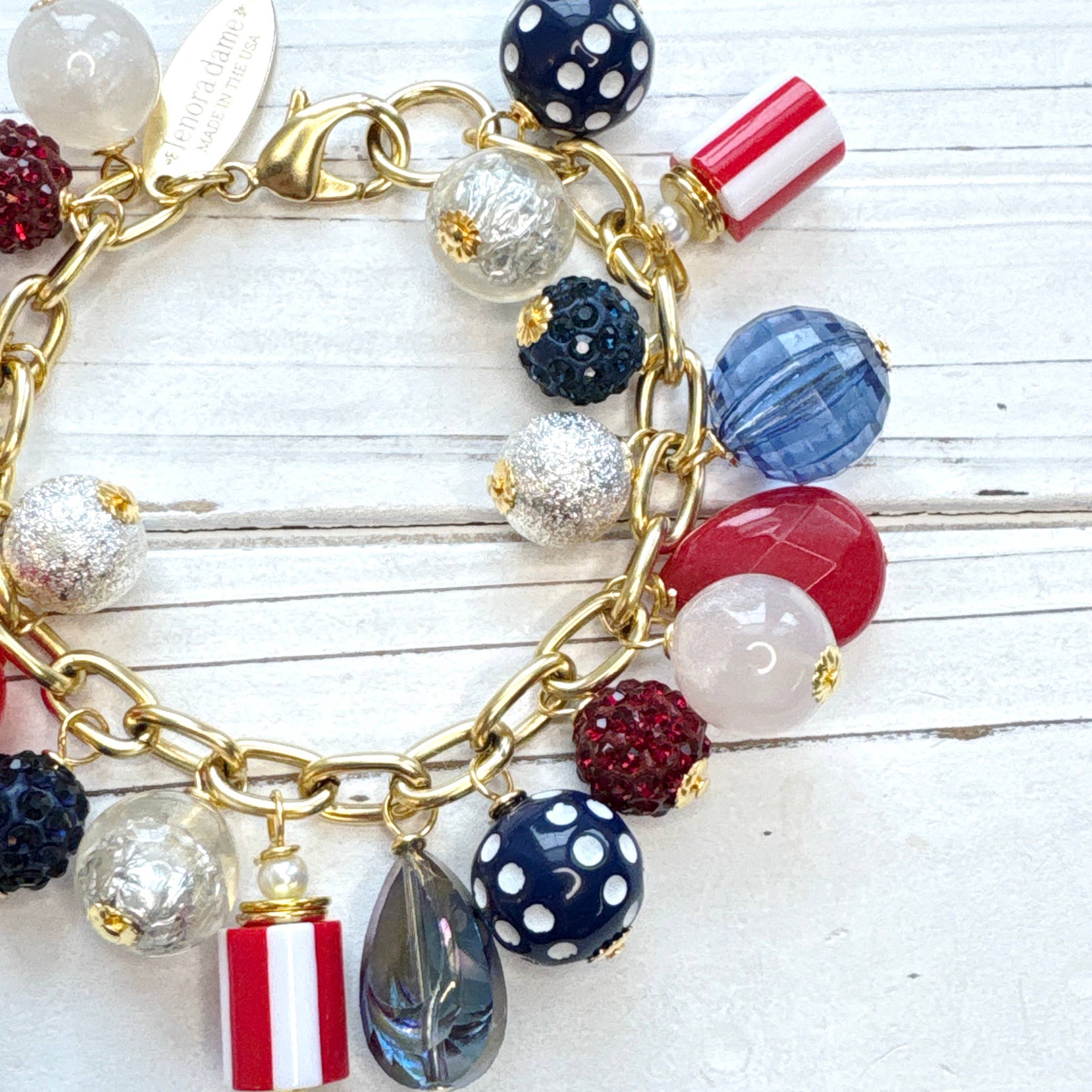 Americus Charm Bracelet by Lenora Dame
