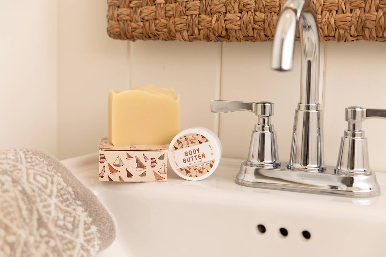 Travel Size Knot Scented (Fragrance Free) Body Butter (2oz)