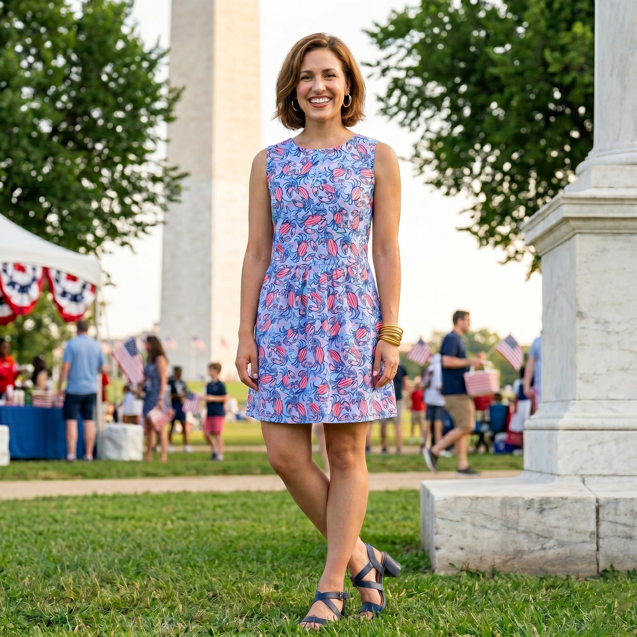 Gulf Breeze Dress in Crabtown USA