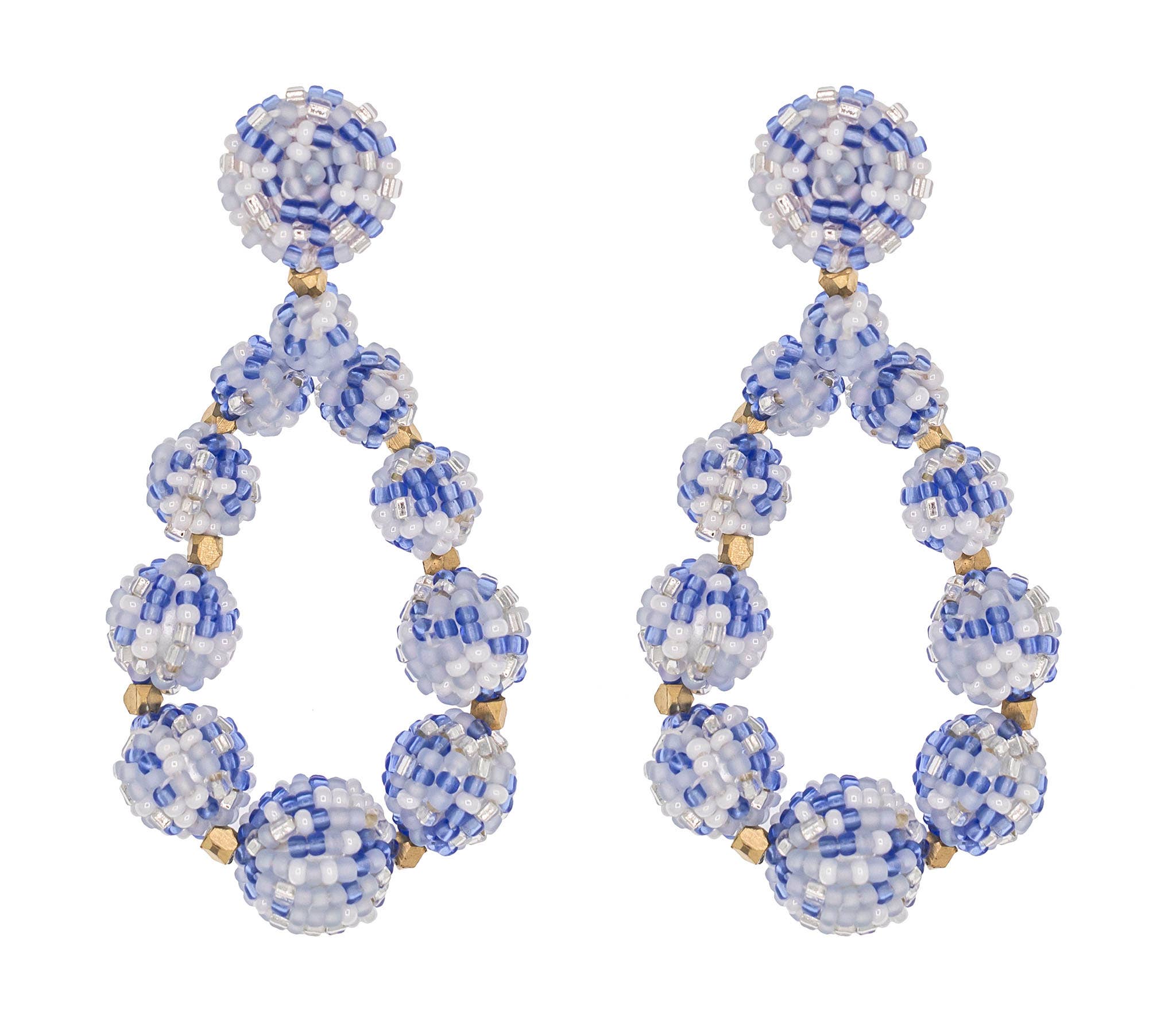 The Chelsea Teardrop Earring - Seaside