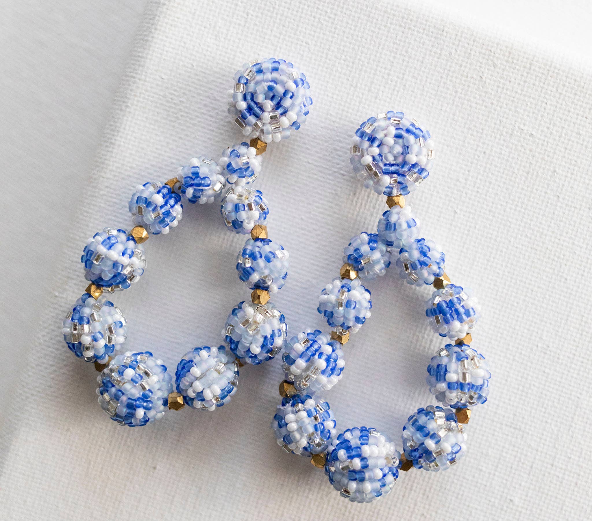 The Chelsea Teardrop Earring - Seaside
