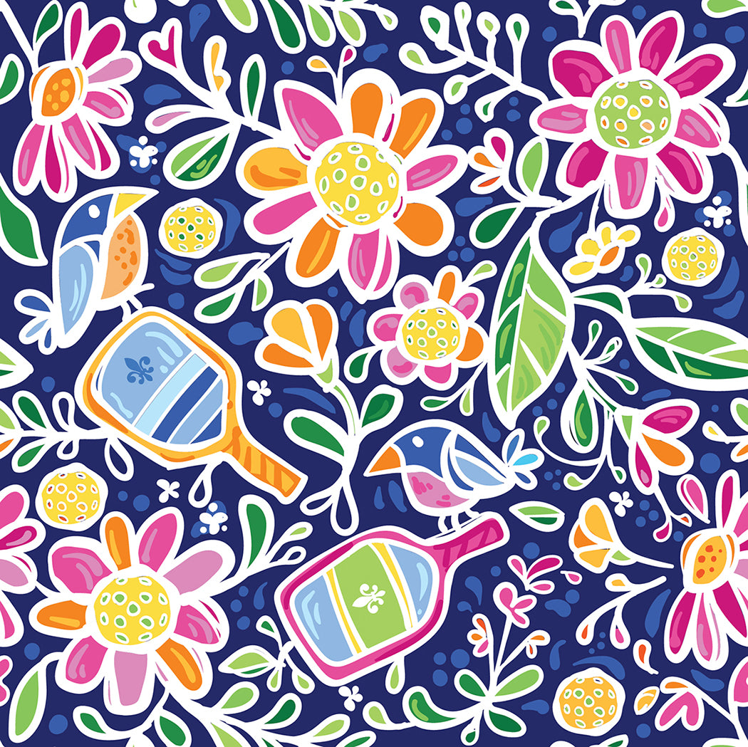 Scottsdale Pleated Skort in Pickle Me Pink Navy