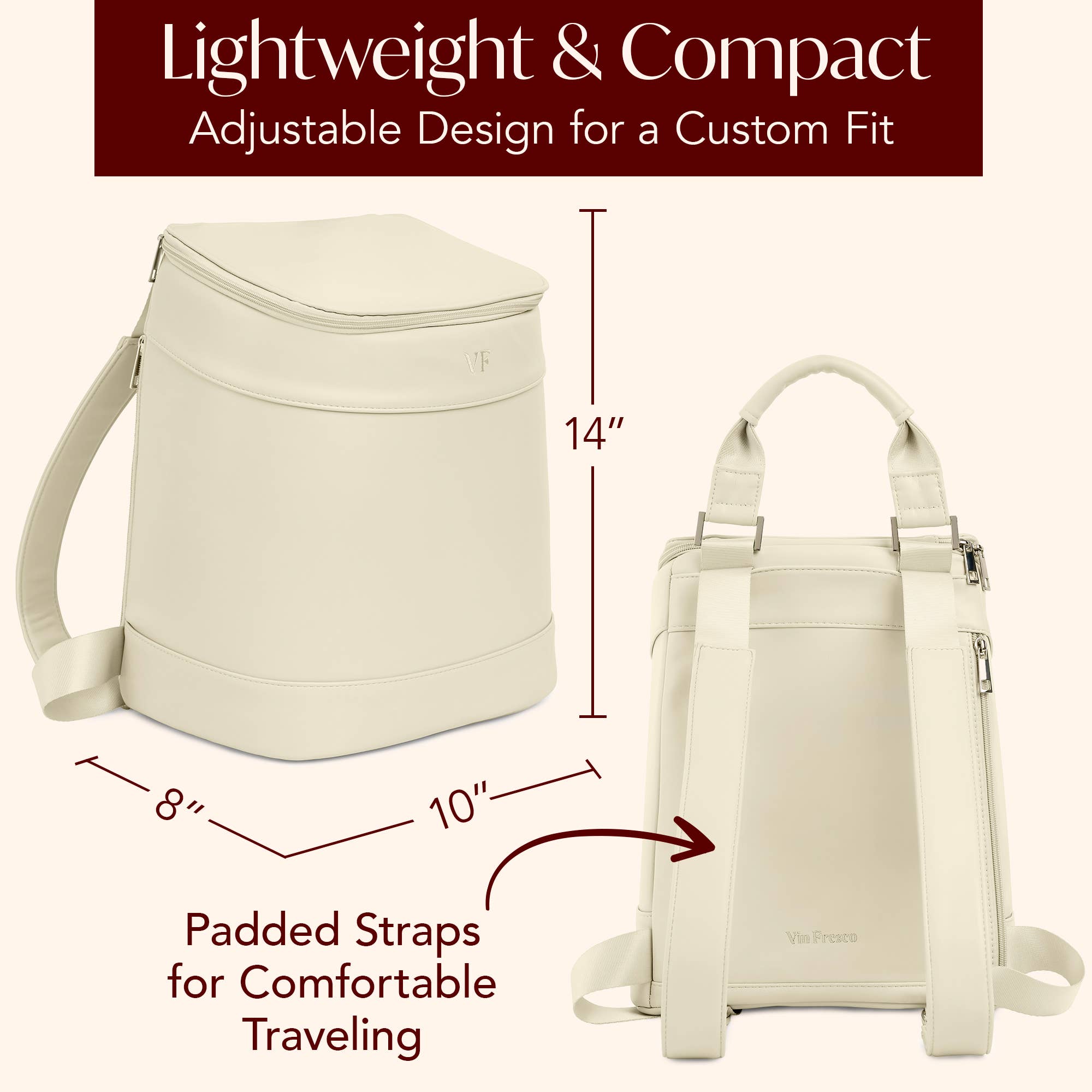 Vin Fresco Insulated Cooler Backpack