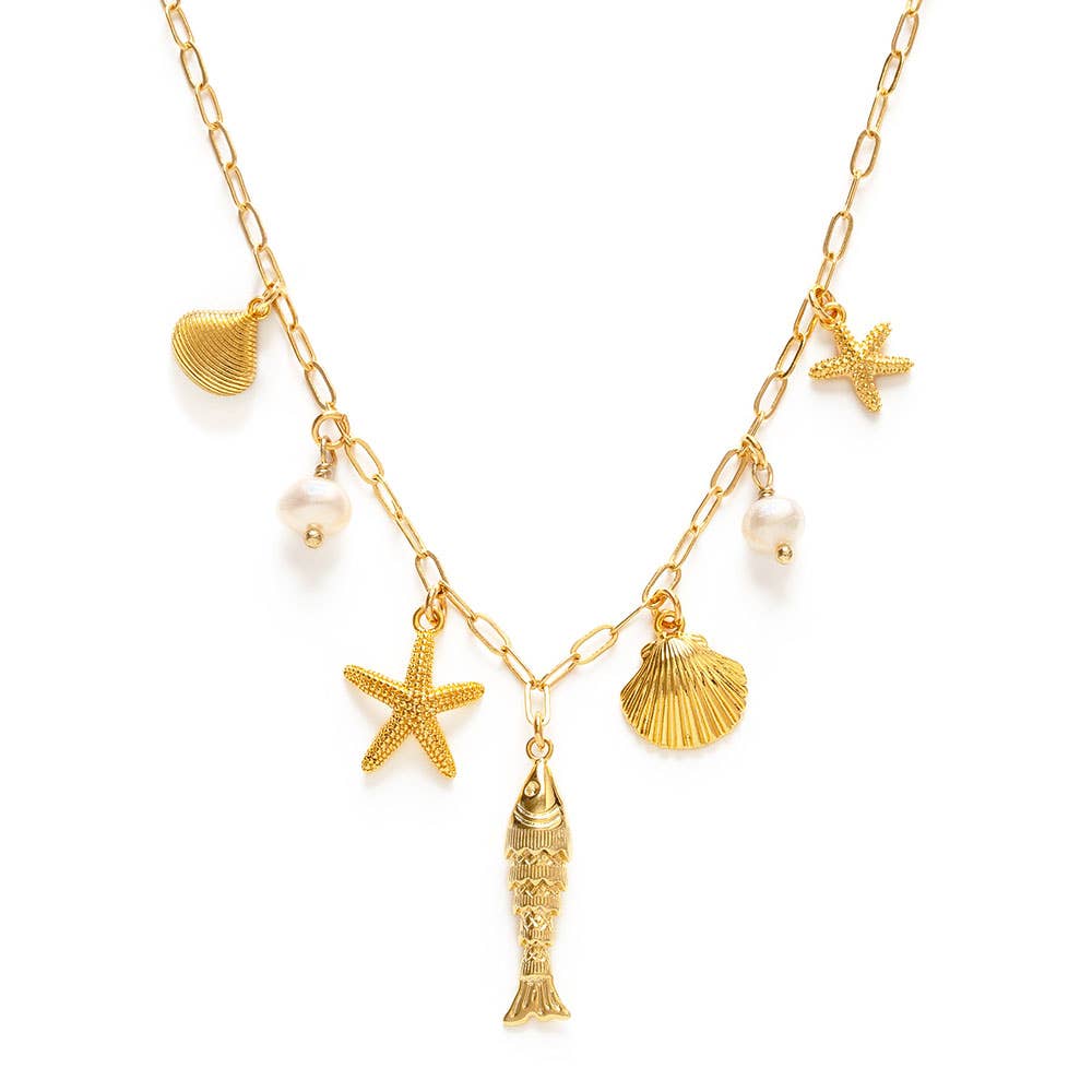Pacifica Charm Necklace
