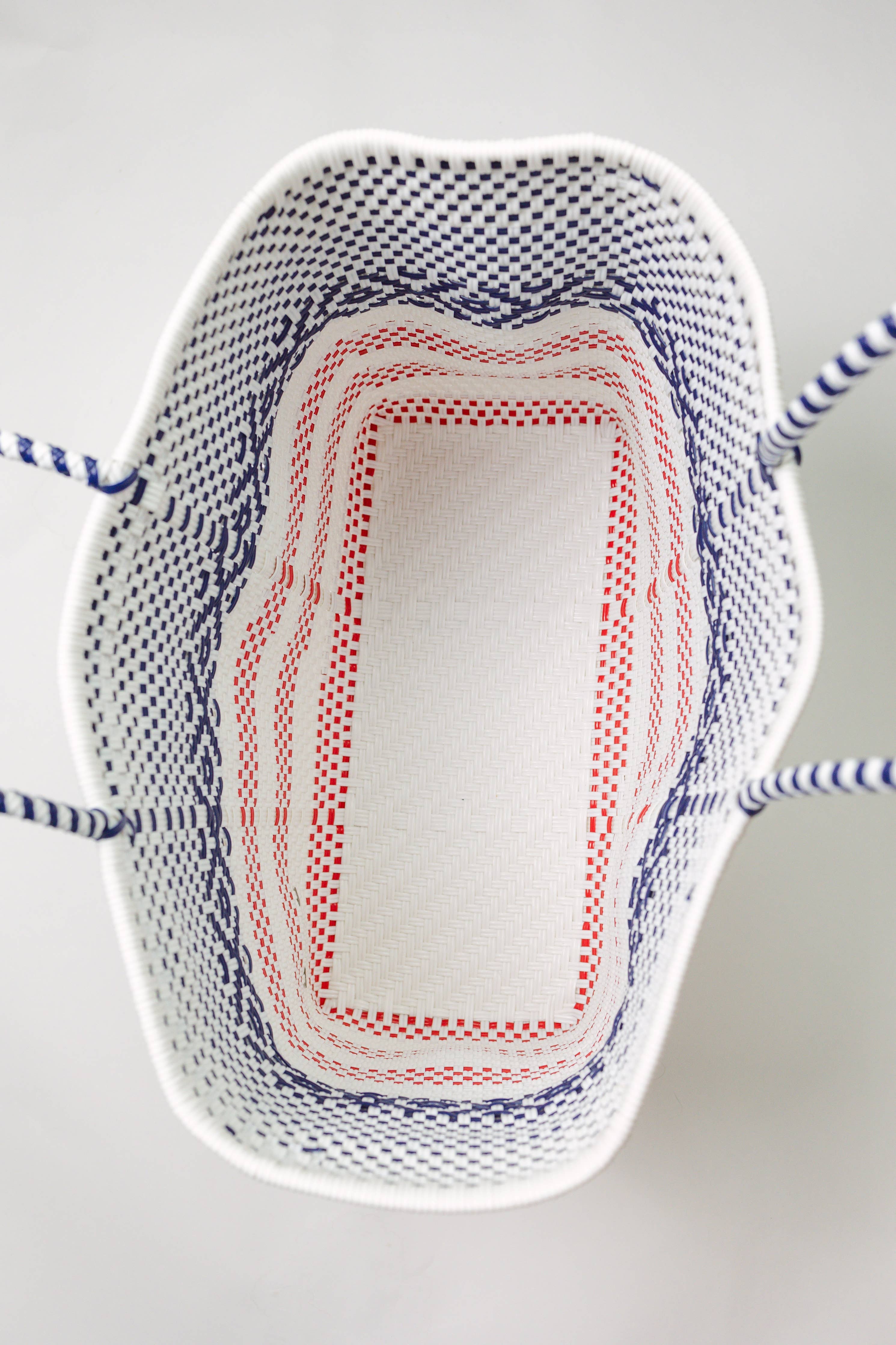 Stars and Stripes Jumbo Woven Tote