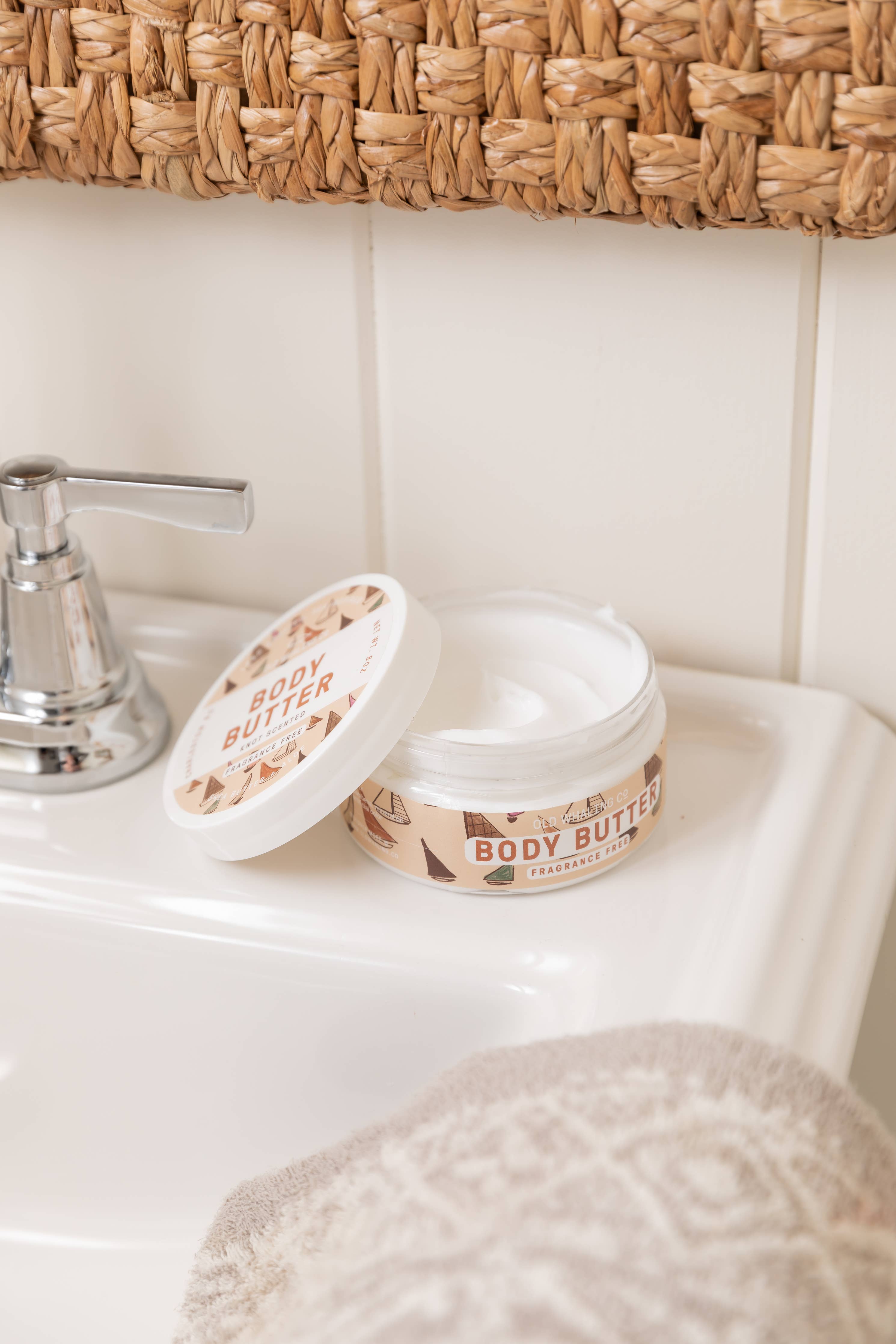 Knot Scented (Fragrance Free) Body Butter (8oz)