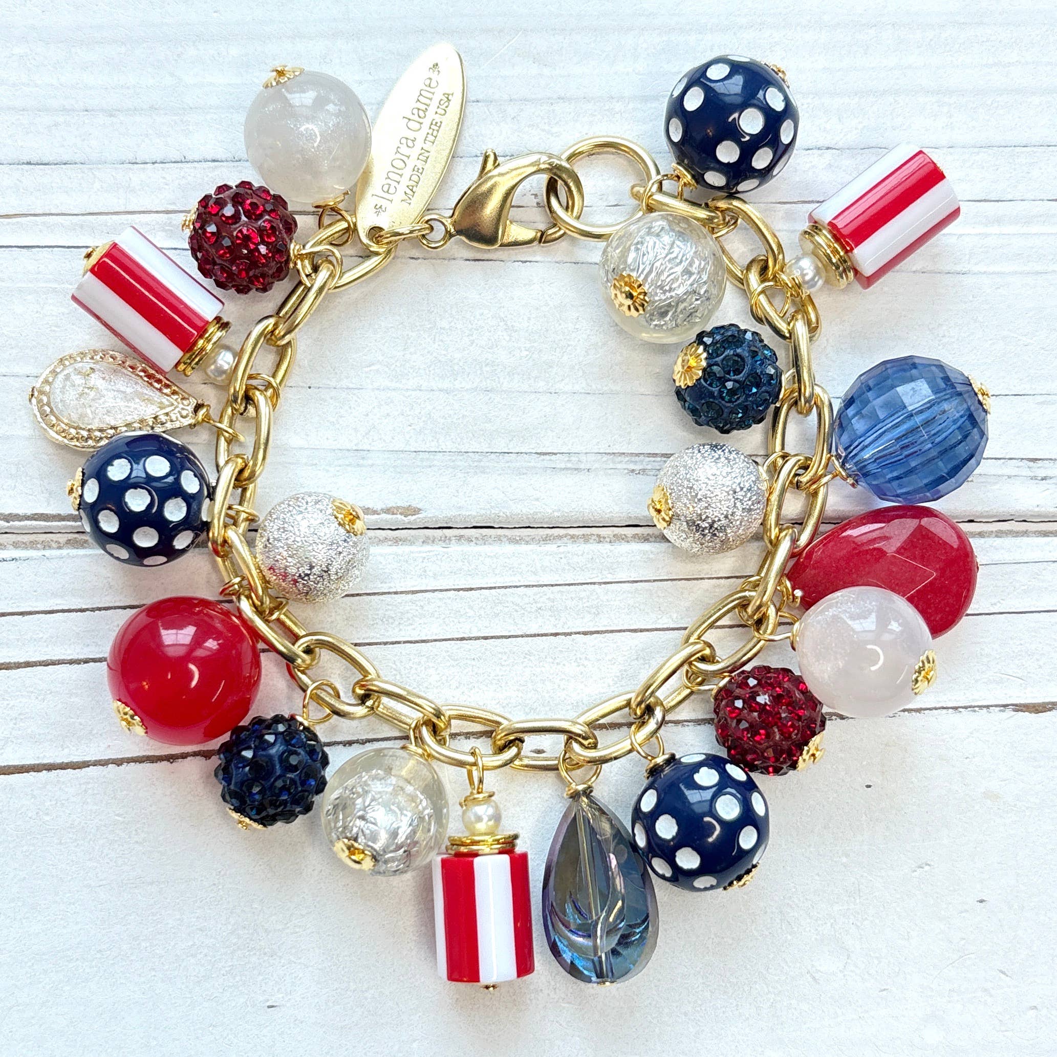 Americus Charm Bracelet by Lenora Dame