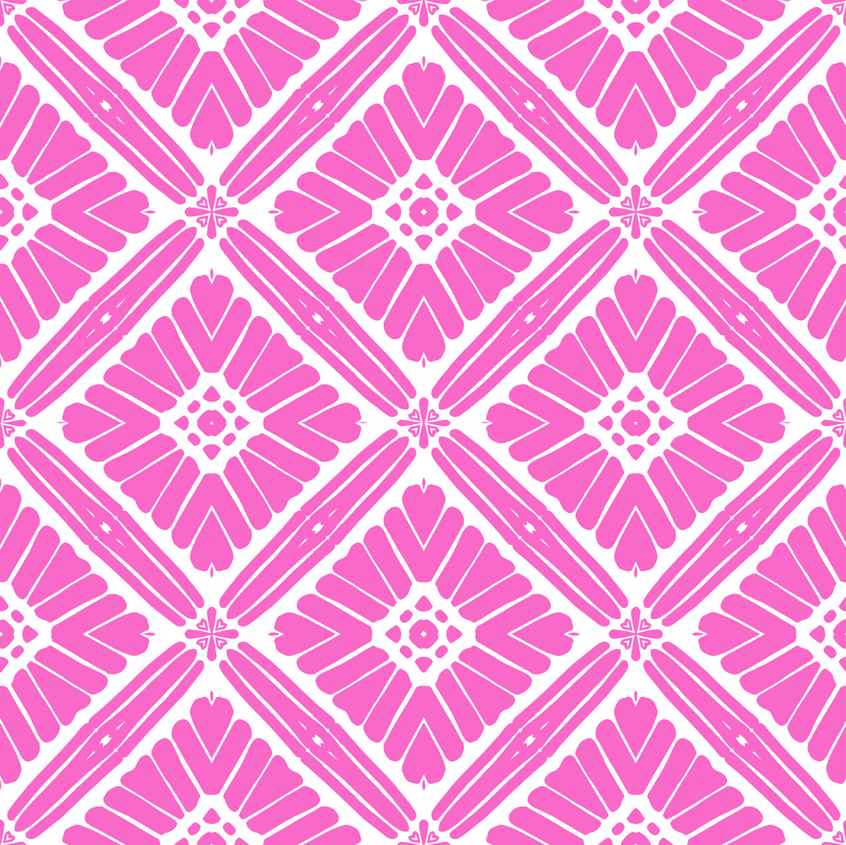 St. Regis V-Neck Dress in Tiki Bar Is Open Pink