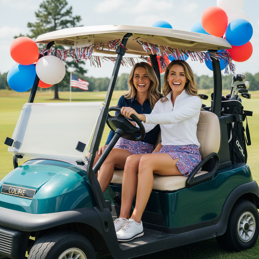 Scottsdale Pleated Hem Skort in Sussudio Americana