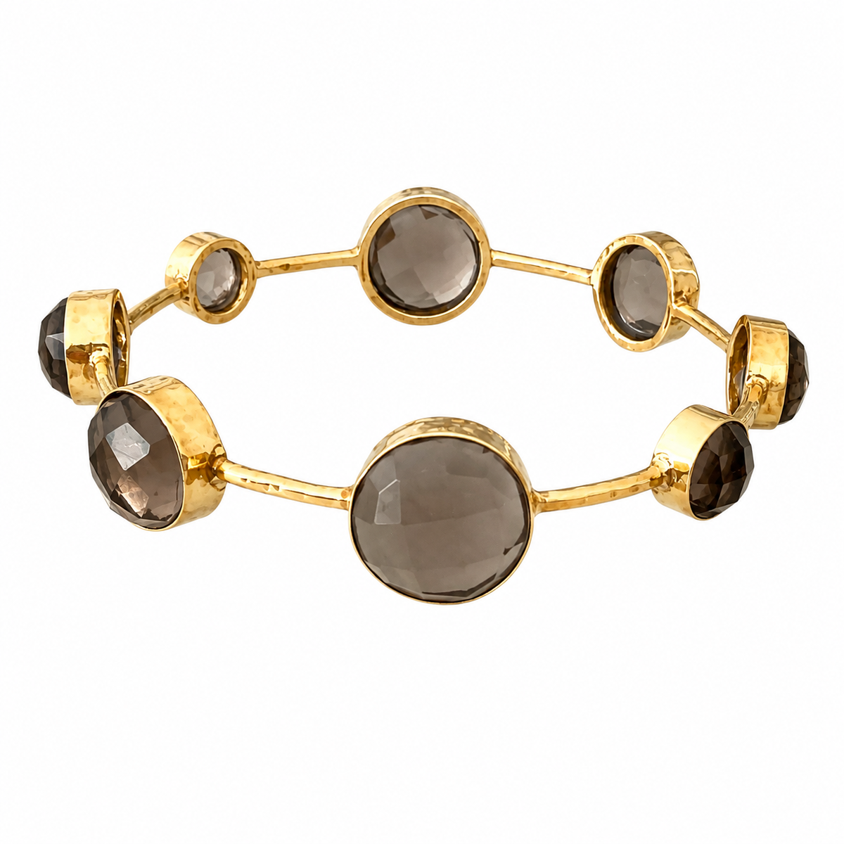 Caruso Bangle Smokey Quartz