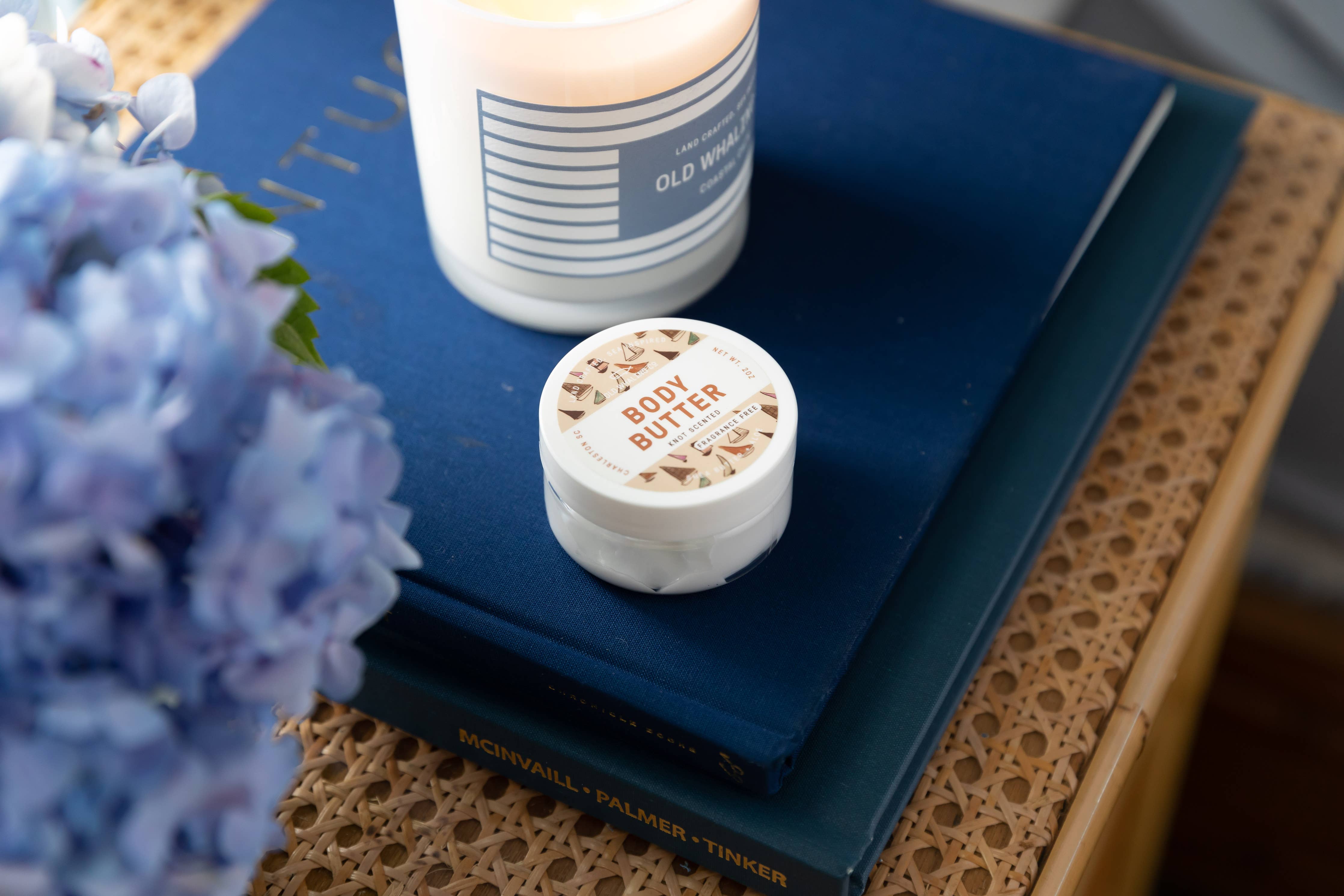 Travel Size Knot Scented (Fragrance Free) Body Butter (2oz)