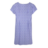 Katherine Way Key West Dress in Imperial Trellis Lilac and White
