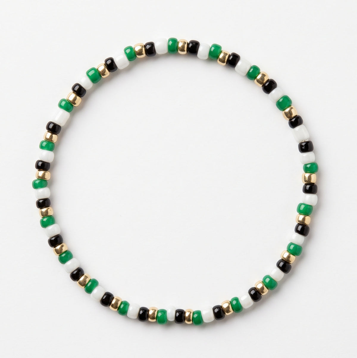 Roundabout Collection Seed Bead Stretch Bracelet | Philadelphia Eagles