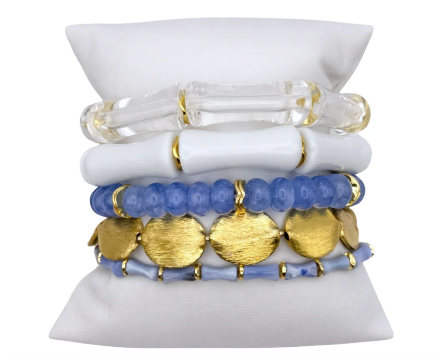 Periwinkle Curated Bracelet Stack