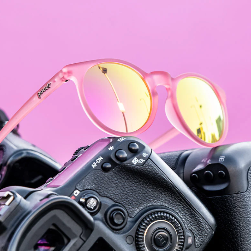 Goodr Sunglasses in Influencers Pay Double Pink