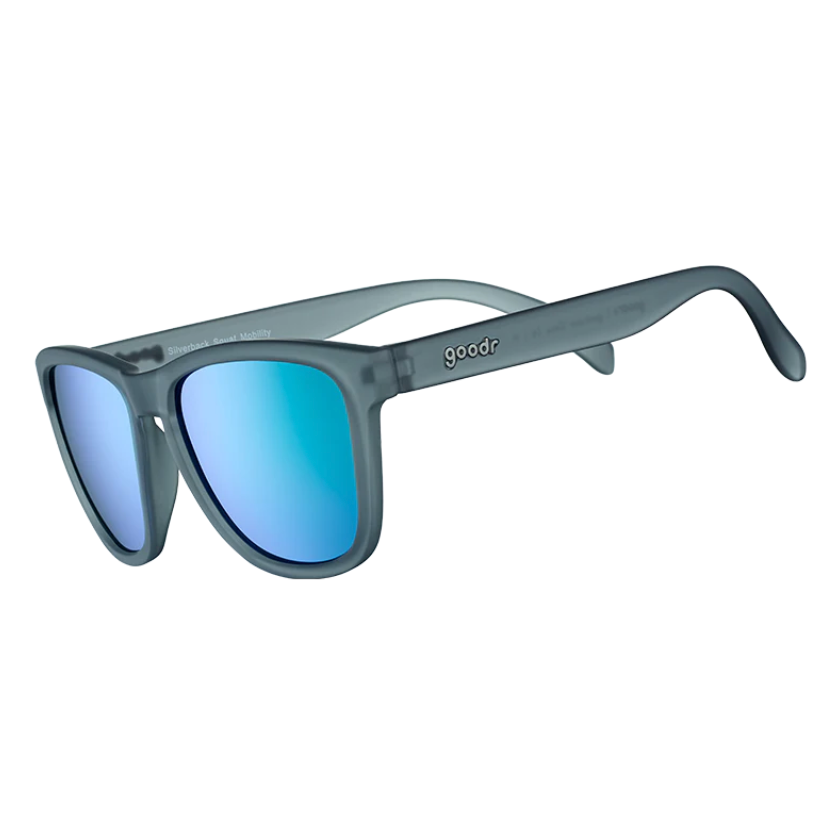 Goodr Sunglasses in Silverback Squat Mobility