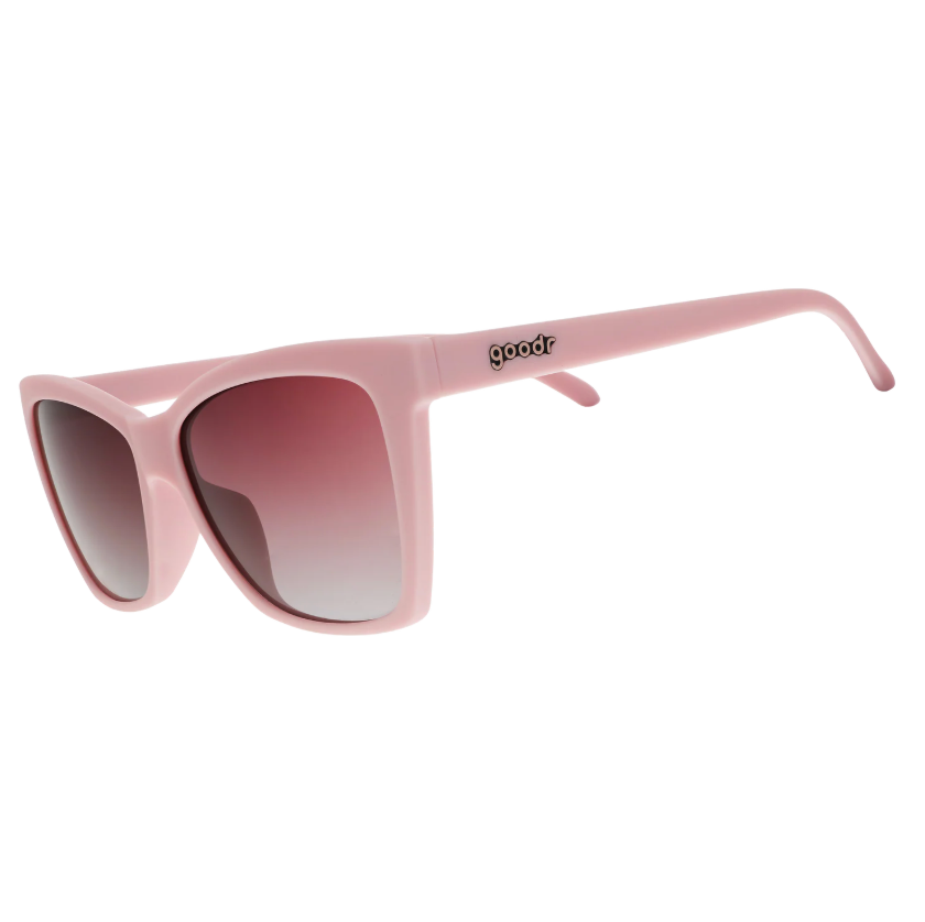 Goodr Sunglasses in Rose Retail Therapy