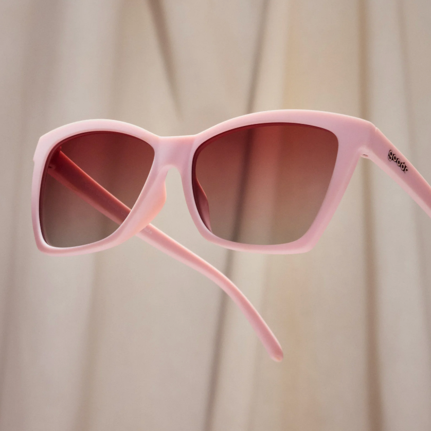 Goodr Sunglasses in Rose Retail Therapy