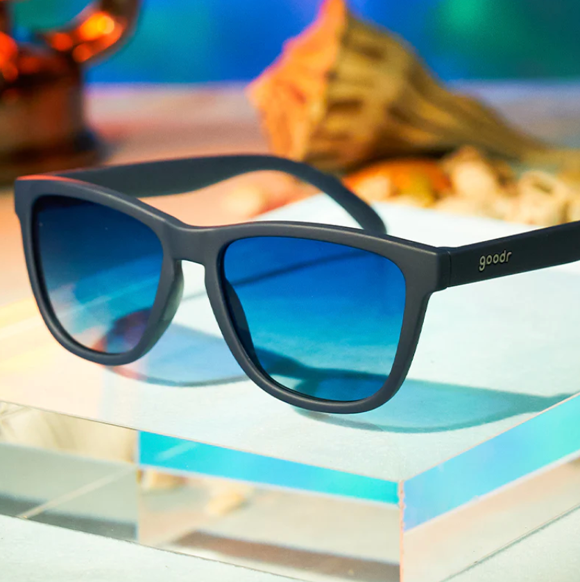Goodr Sunglasses in Drinks Seawater, Sees Future