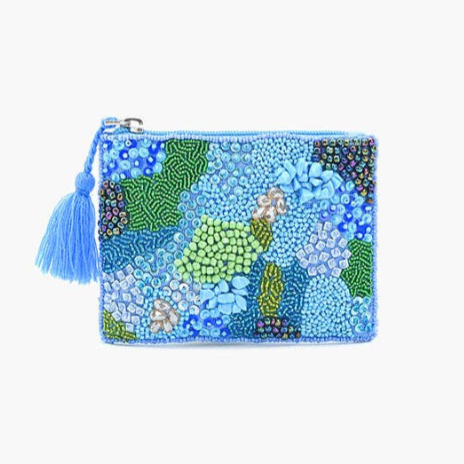 Blue Lagoon Glam Mini Pouch