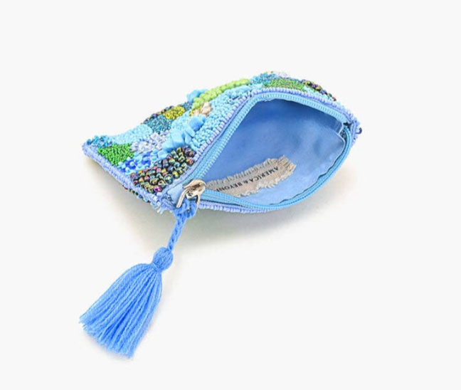 Blue Lagoon Glam Mini Pouch
