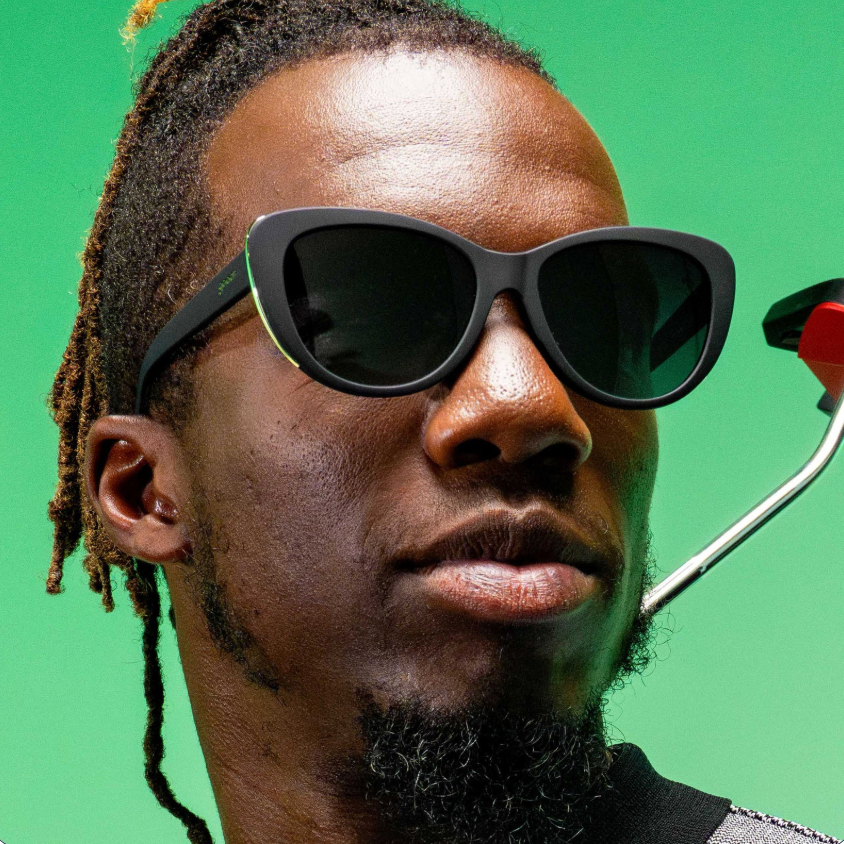 Goodr Sunglasses in It's Noir, Darling