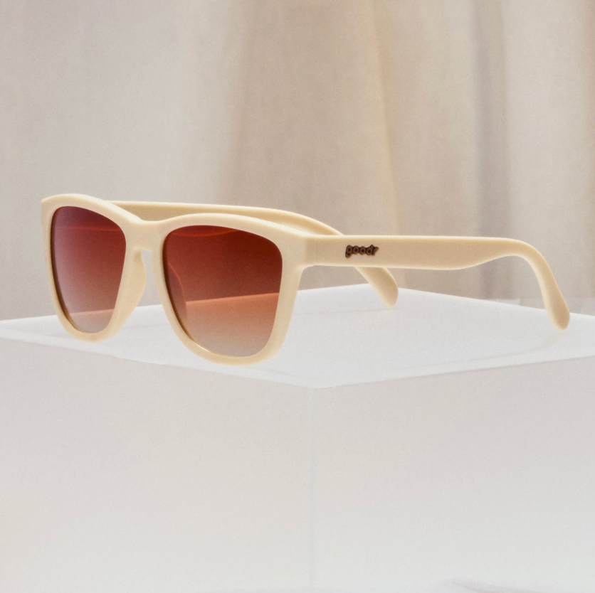 Goodr Sunglasses in Toasted Marshmallow Magic