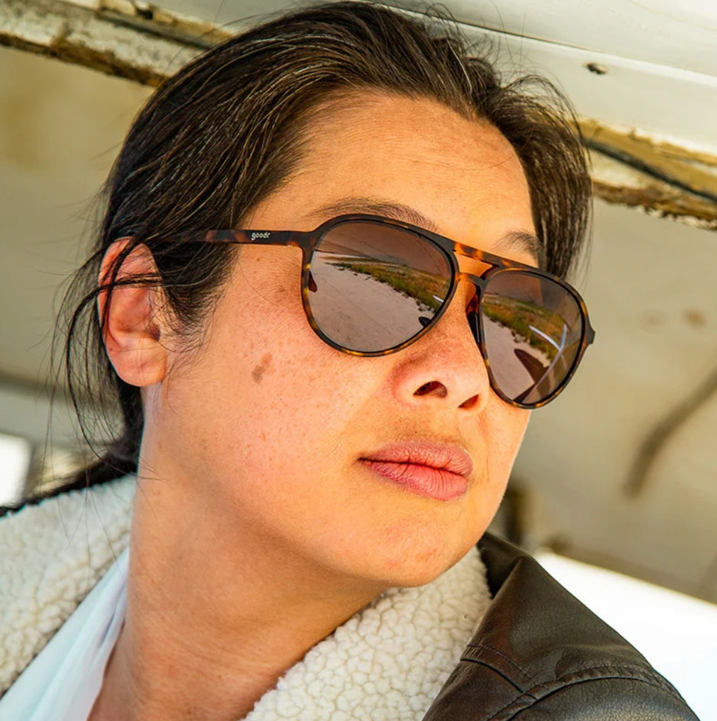 Goodr Sunglasses in Amelia Earhart Ghosted Me