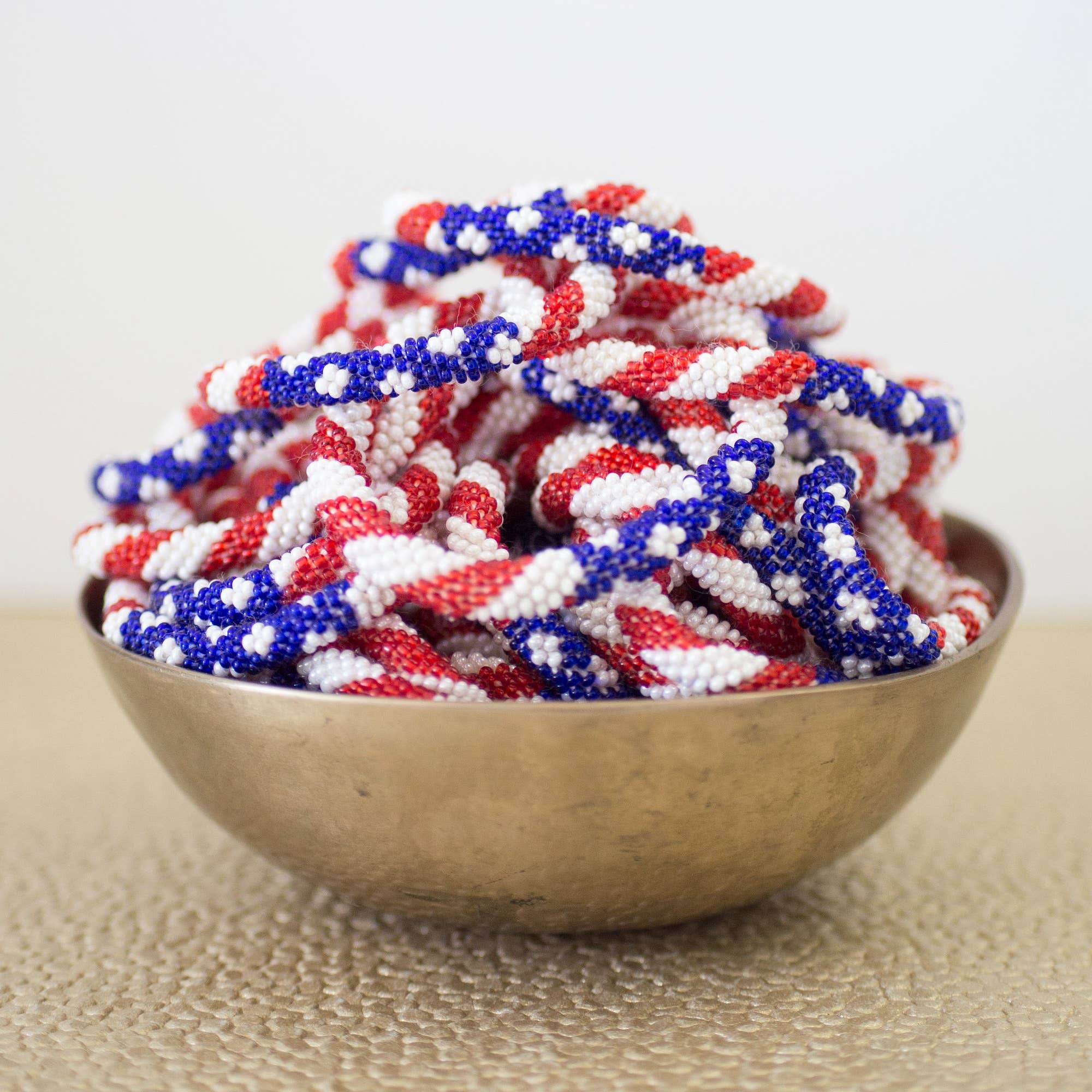 Patriotic Jewelry Roll-On® Bracelets - Stars & Stripes