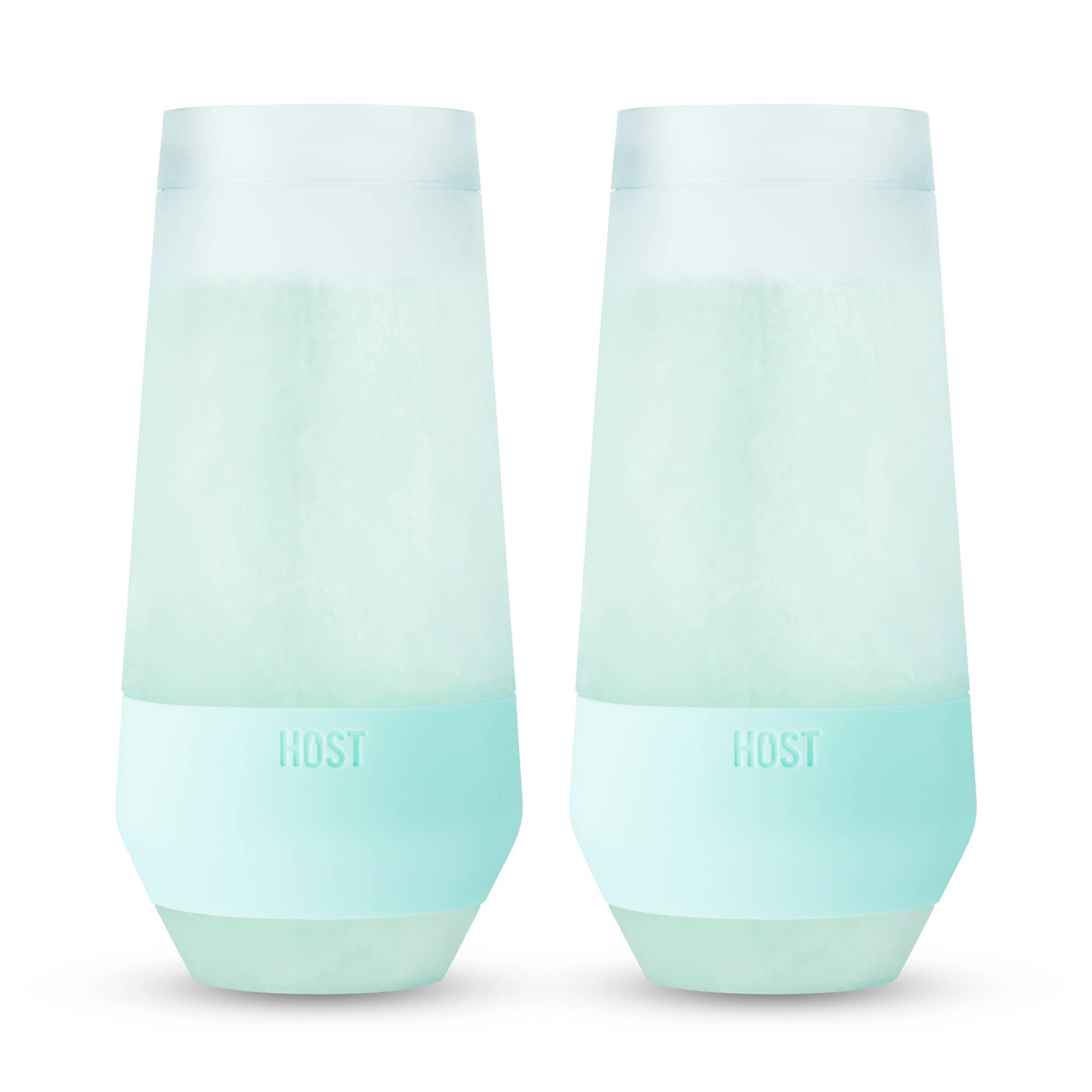 Champagne FREEZE™ Cooling Cups in Seafoam Set of 2