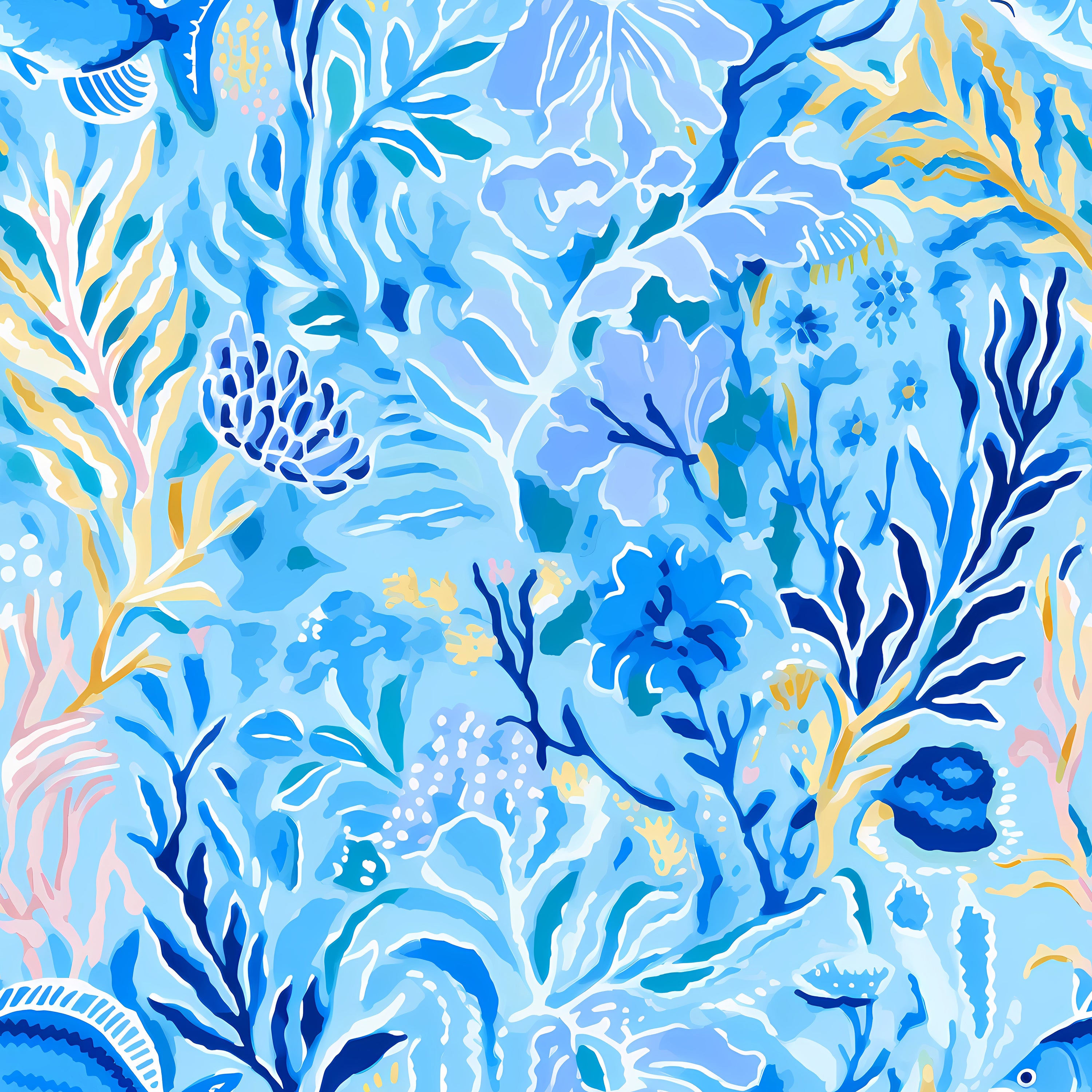 St. Regis V-Neck Dress in Sea Dreams Blue