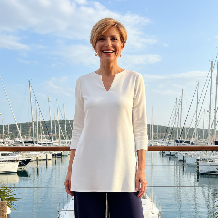 Boca Tunic Top in White