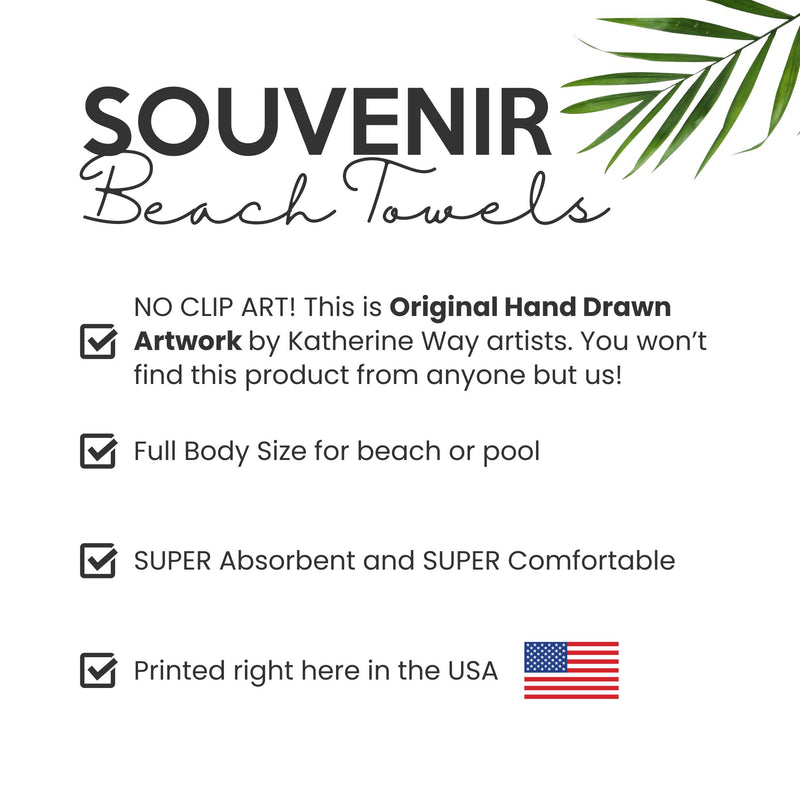 Beach Towel in Florida Forever