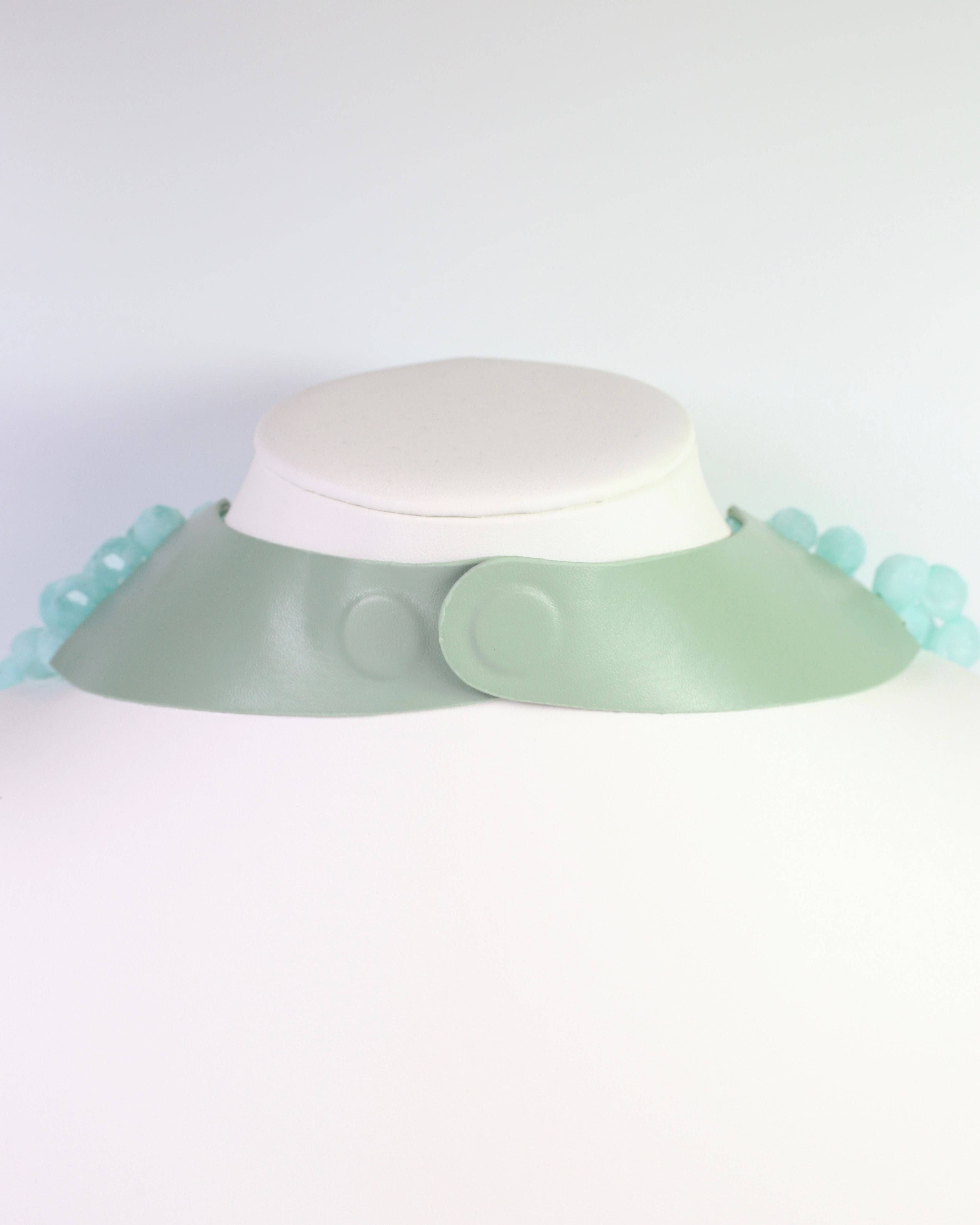Cadence Multi Layered Beaded Necklace Mint