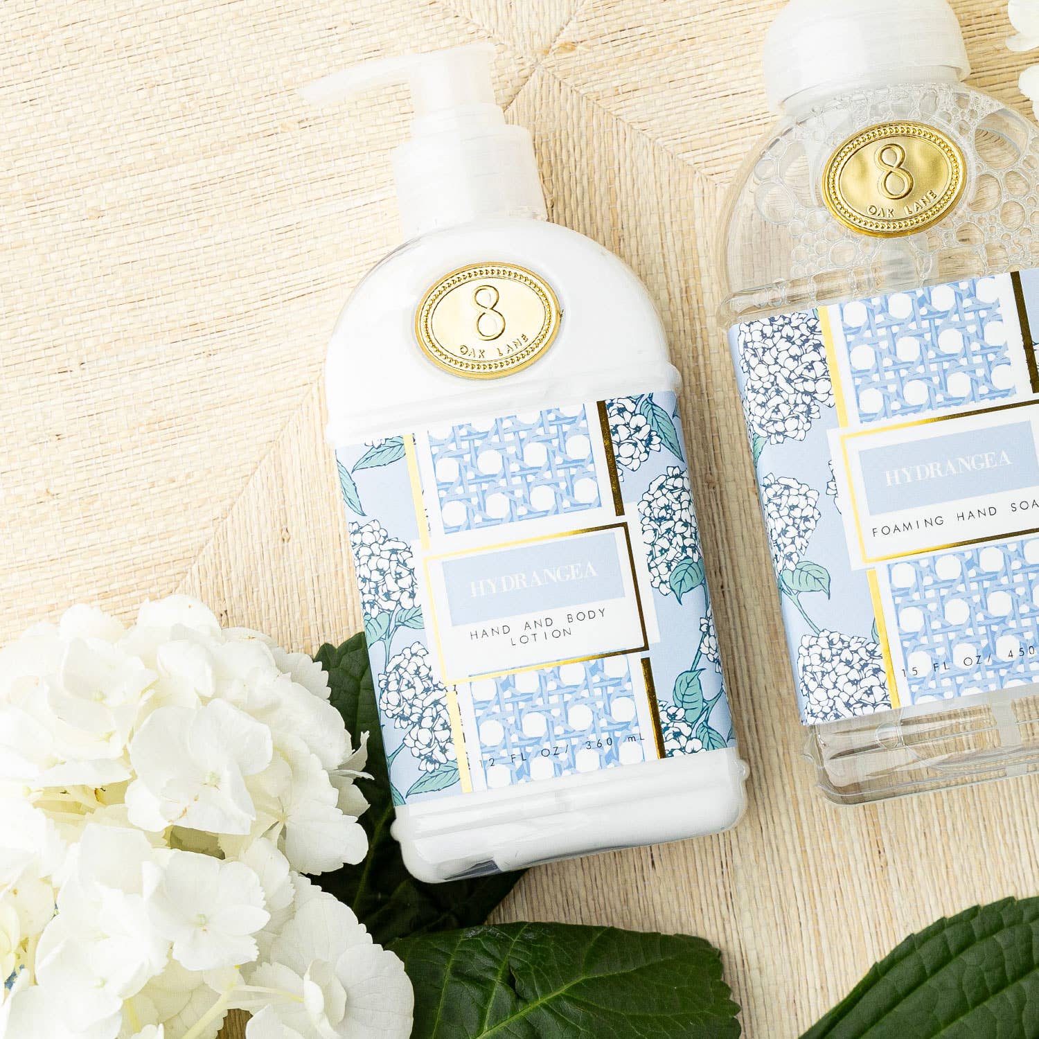 Hydrangea Hand & Body Lotion, 300ml Scented Bottle