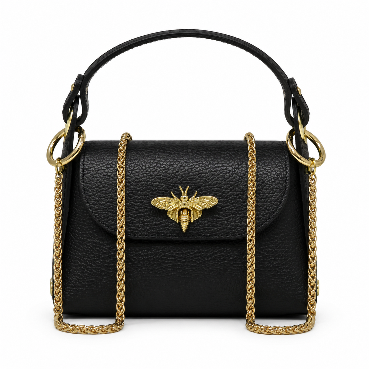 GF1085 GENUINE ITALIAN LEATHER BUTTERFLY MINI BAG