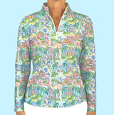 Anna Maria Pullover in Key West Cottages in Pastel (Sample)