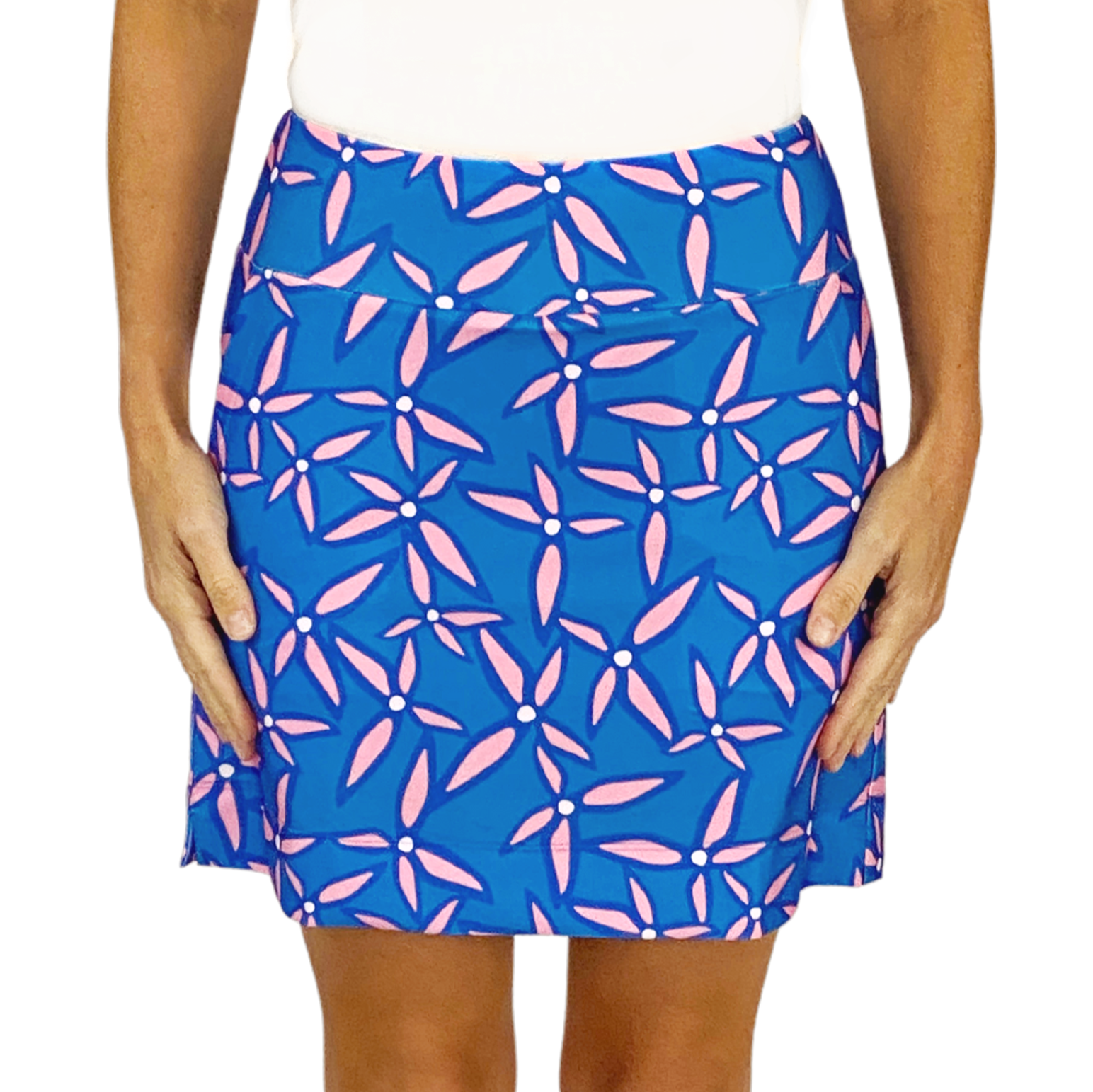 Kiawah Country Club Skort in Star Flower Pink