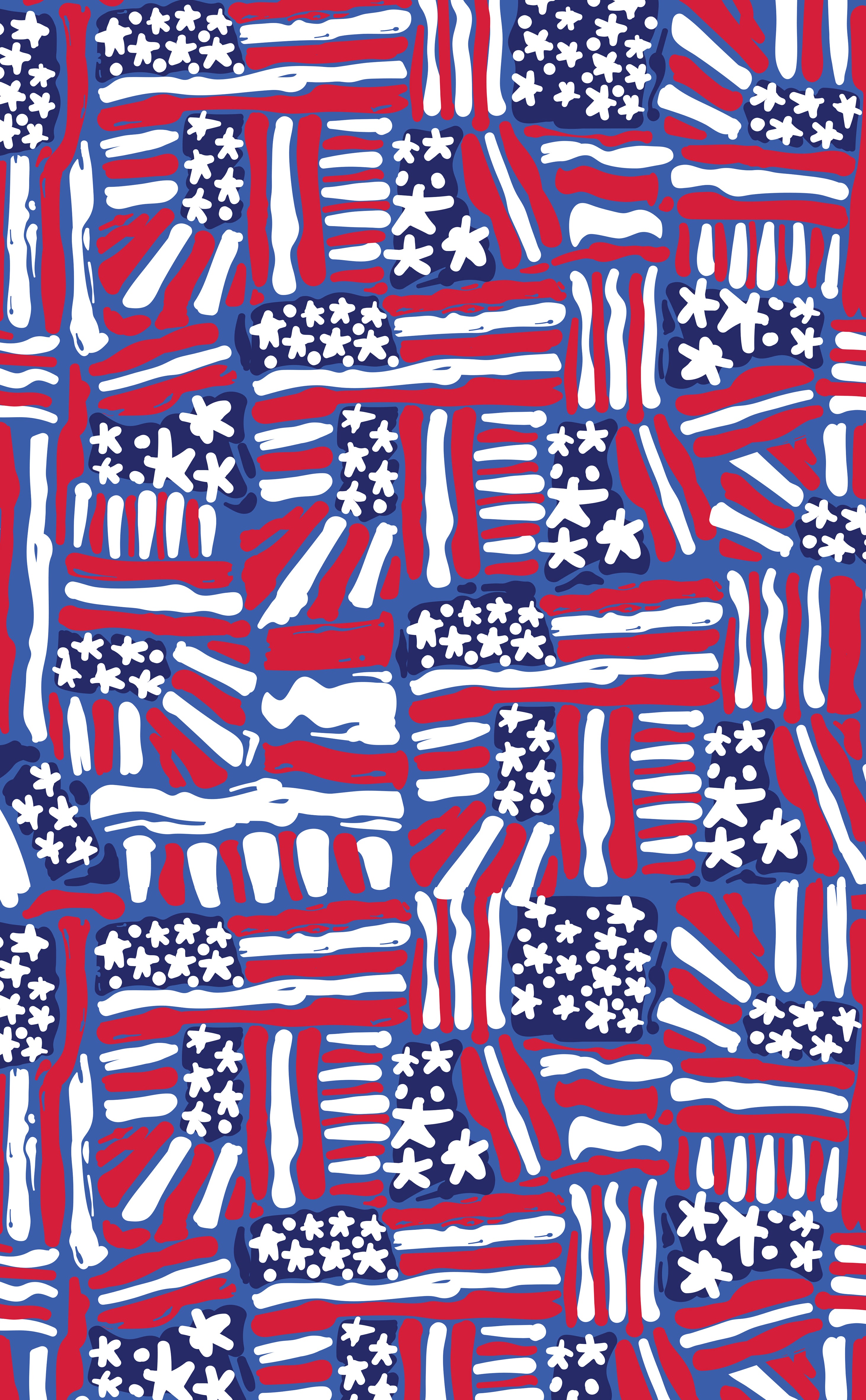 Designer Tea Towel in All American