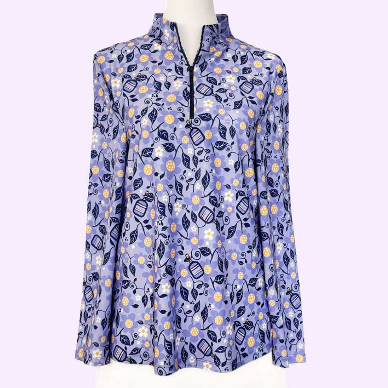 Anna Maria Pullover in Pickleball Garden Lilac