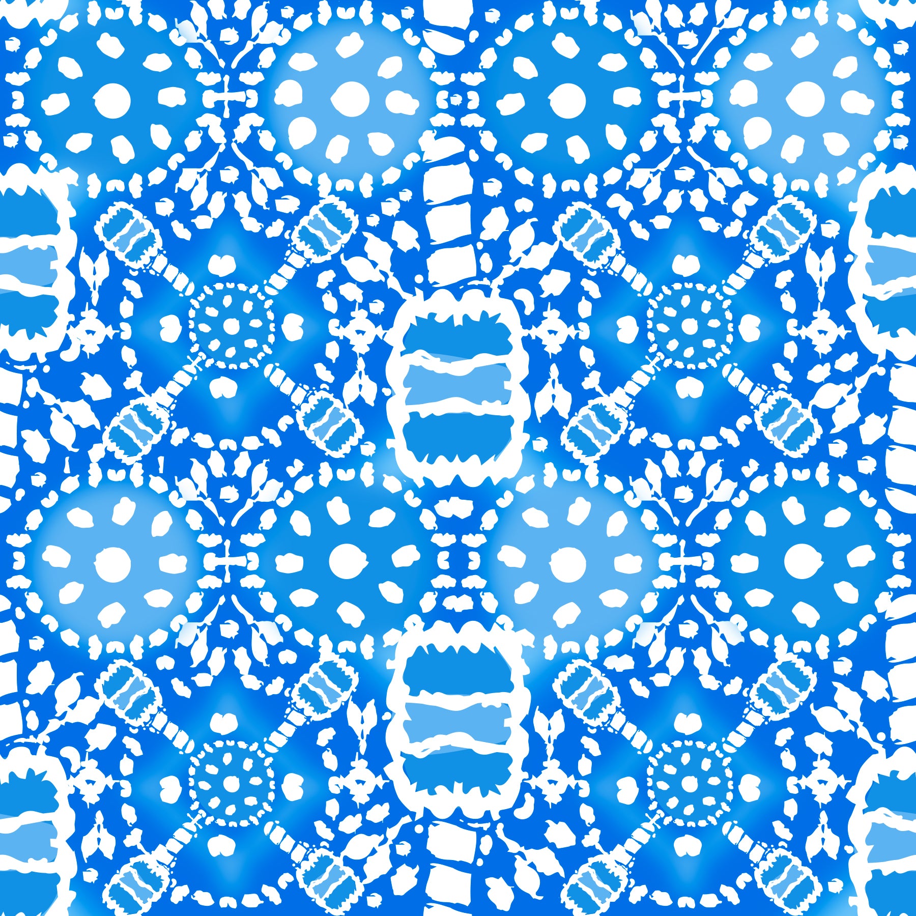 Scottsdale Pleated Skort in Peace Love Pickleball Royal