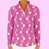 Anna Maria Pullover in Peace Love Pickleball Berry (Sample)