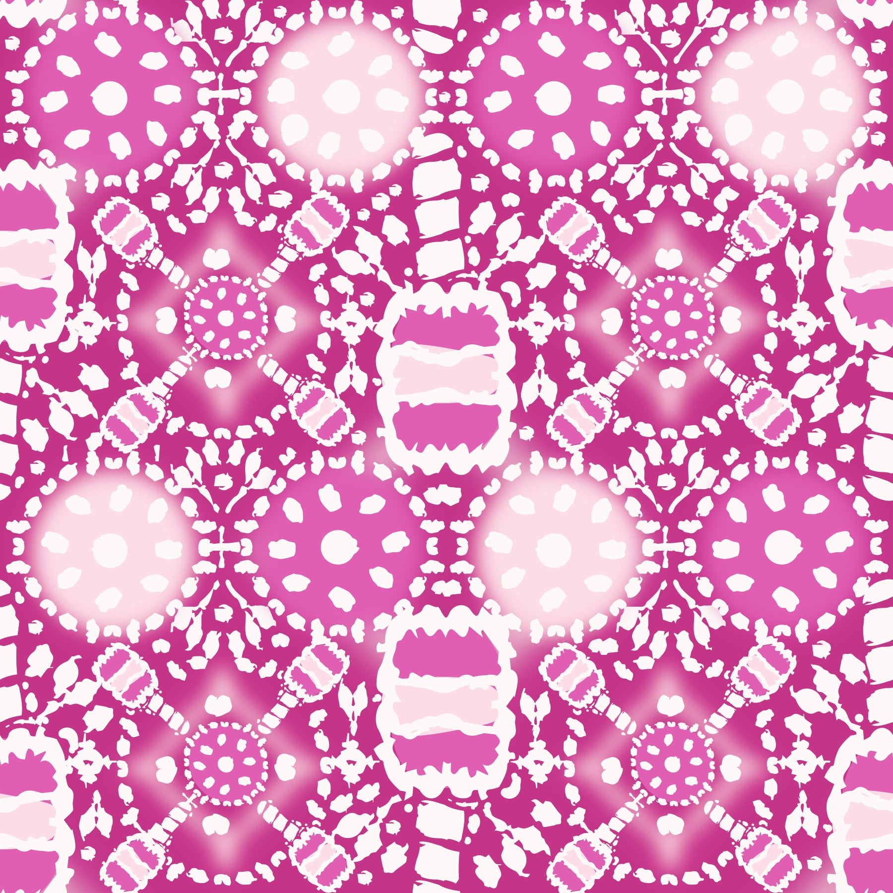 Anna Maria Pullover in Peace Love Pickleball Fuchsia