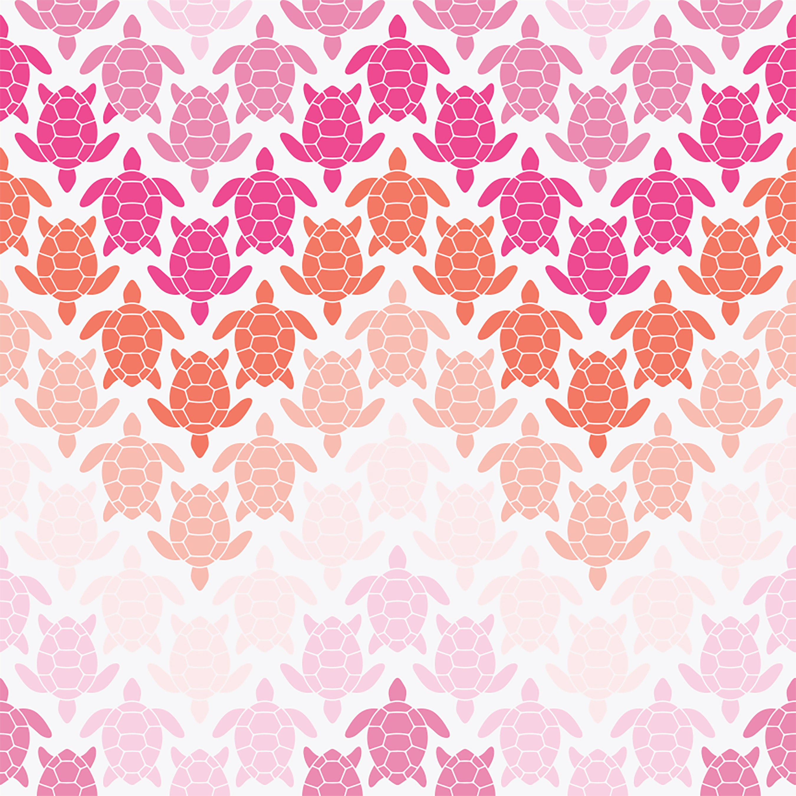 Key West Dress in Sea Turtle Shimmy Pink