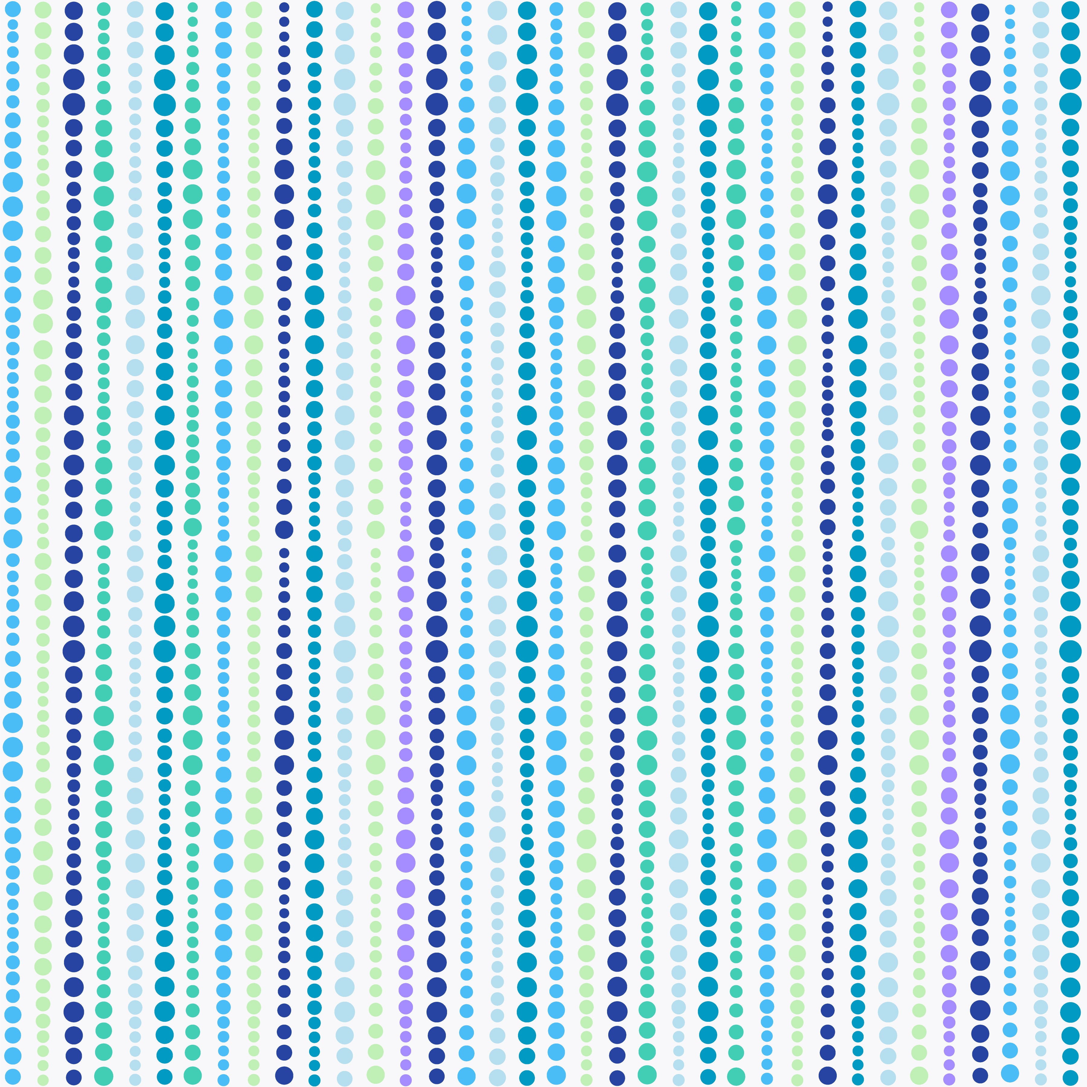 Venice Ruffle Hem Skort in Candy Dots Blue