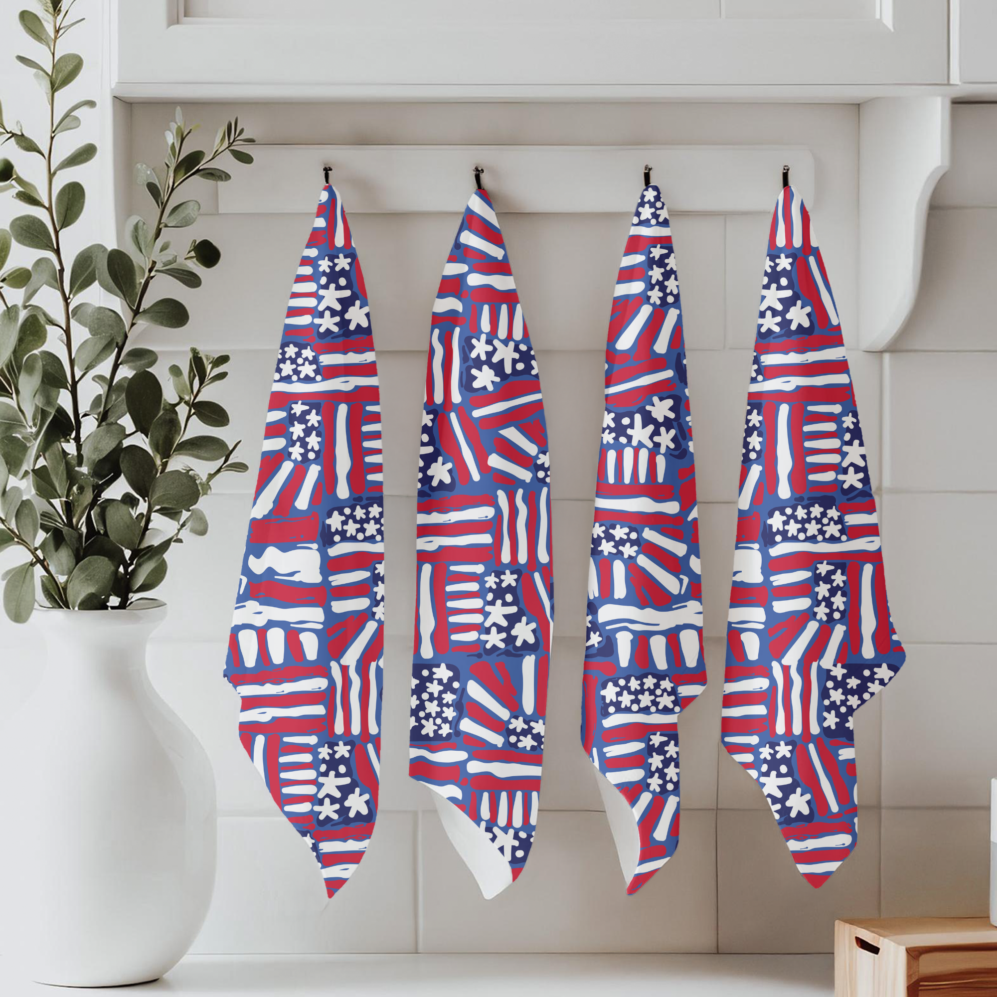 Designer Tea Towel in All American