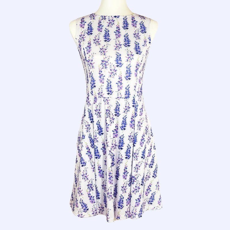 Havana Fit & Flare Dress in Wisteria Lane