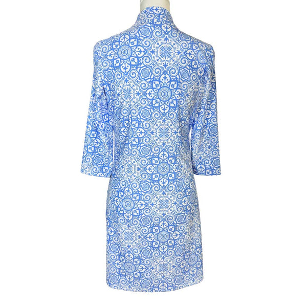 Doral Dress in Marrakesh Express Blue