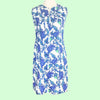 Hampton Sleeveless Tunic Dress in Beyond The Sea Purple (Sample)