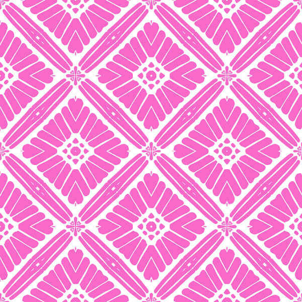 Brisbane V-Neck Dress in Tiki Bar Is Open Pink